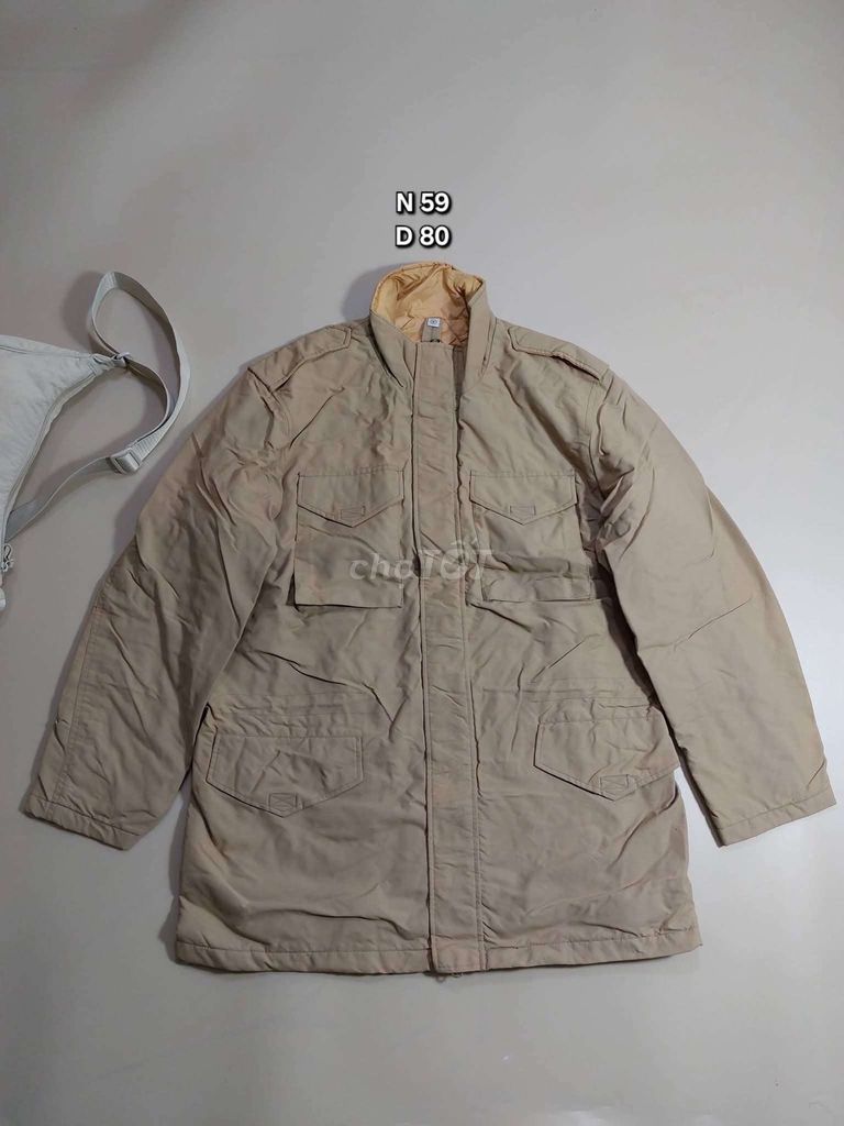 Áo khoác phao Uniqlo Nam size M. Mua bán Quần áo tại Quận Liên Chiểu Đà Nẵng được đăng bởi N28 hình 1