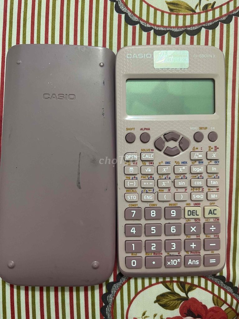 Máy tính Casio fx580vn X Hồng. Mua bán Đồ dùng văn phòng tại Thành phố Mỹ Tho Tiền Giang được đăng bởi Kim Hương hình 1