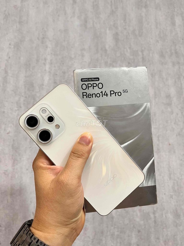 Oppo Reno14 Pro 512GB Trắng fullbox Bh 9-2026. Mua bán Điện thoại tại Quận 3 Tp Hồ Chí Minh được đăng bởi Tiến Đat  hình 1