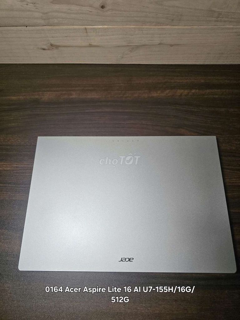 0164 Acer Aspire Lite 16 AI U7-155H/16G/512G. Mua bán Laptop tại Quận Bình Tân Tp Hồ Chí Minh được đăng bởi T D Laptop hình 1