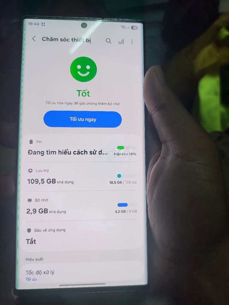 Samsung Galaxy S22 Ultra 8GB 128GB Đen. Mua bán Điện thoại tại Huyện Hóc Môn Tp Hồ Chí Minh được đăng bởi nghia phan hình 1