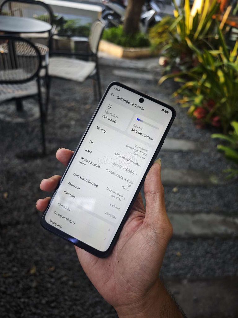 Oppo A60 128GB Đen. Mua bán Điện thoại tại Thành phố Mỹ Tho Tiền Giang được đăng bởi Quan Nguyễn  hình 1