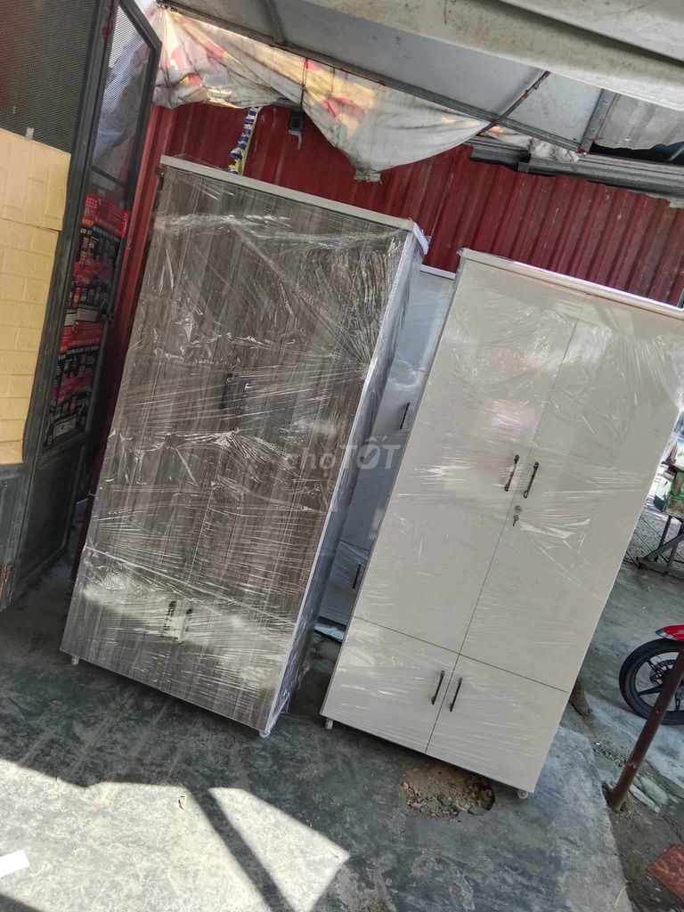 tủ quần áo 2 cánh nhựa ecomi