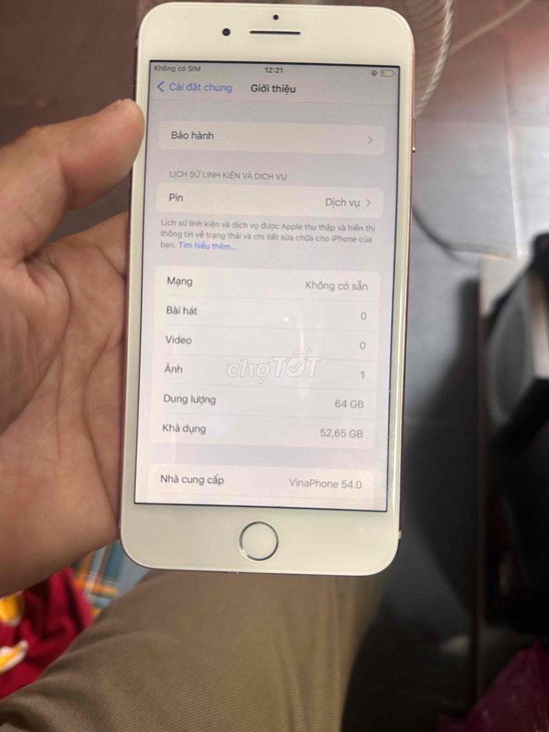 Apple iPhone 8 Plus 64GB Vàng hồng. Mua bán Điện thoại tại Huyện Châu Thành Bến Tre được đăng bởi Quoc Ky hình 1