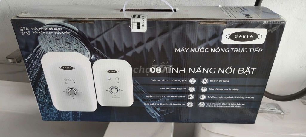 Daria DAR-1031 Máy nước nóng trực tiếp Bơm trợ lực. Mua bán Thiết bị vệ sinh, nhà tắm tại Thành phố Thủ Dầu Một Bình Dương được đăng bởi Pham hoai bao hình 1