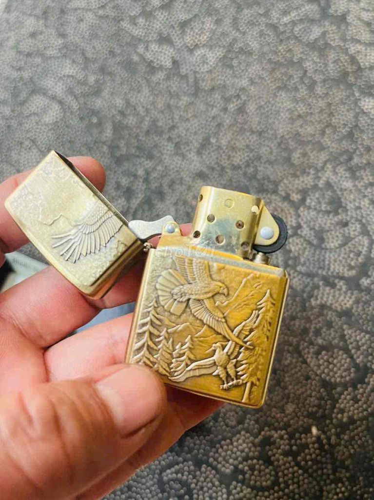 Zippo Eagle Lighters xách tay Mỹ thanh lý 700k,98%