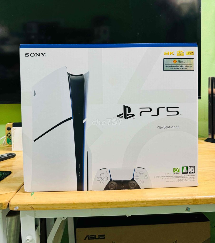 PS5 SLIM BẢNG ĐĨA BH ĐỦ 12 THÁNG CHÍNH HÃNG