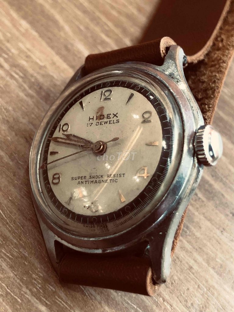 Đồng hồ HIDEX Quân đội Nam Dây da Thụy Sỹ. Mua bán Đồng hồ tại Quận 8 Tp Hồ Chí Minh được đăng bởi triều hình 1