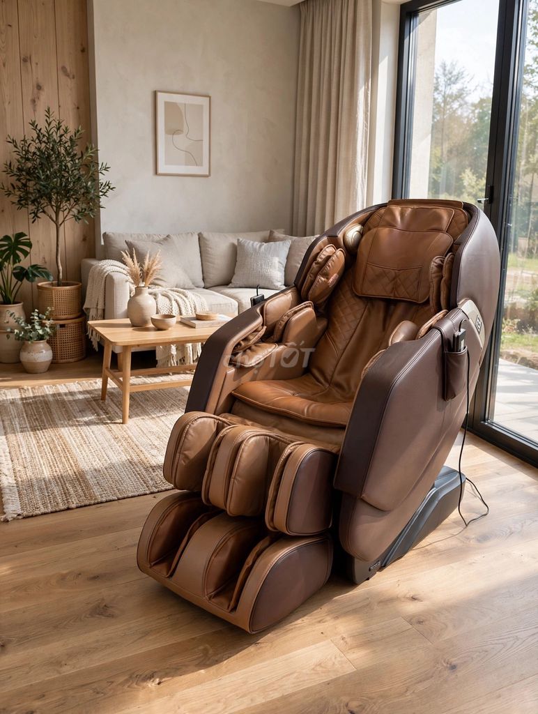 Ghế massage Boss Mcb-300 Da Nâu. Mua bán Bàn ghế tại Quận Nam Từ Liêm Hà Nội được đăng bởi Anh Gold hình 1