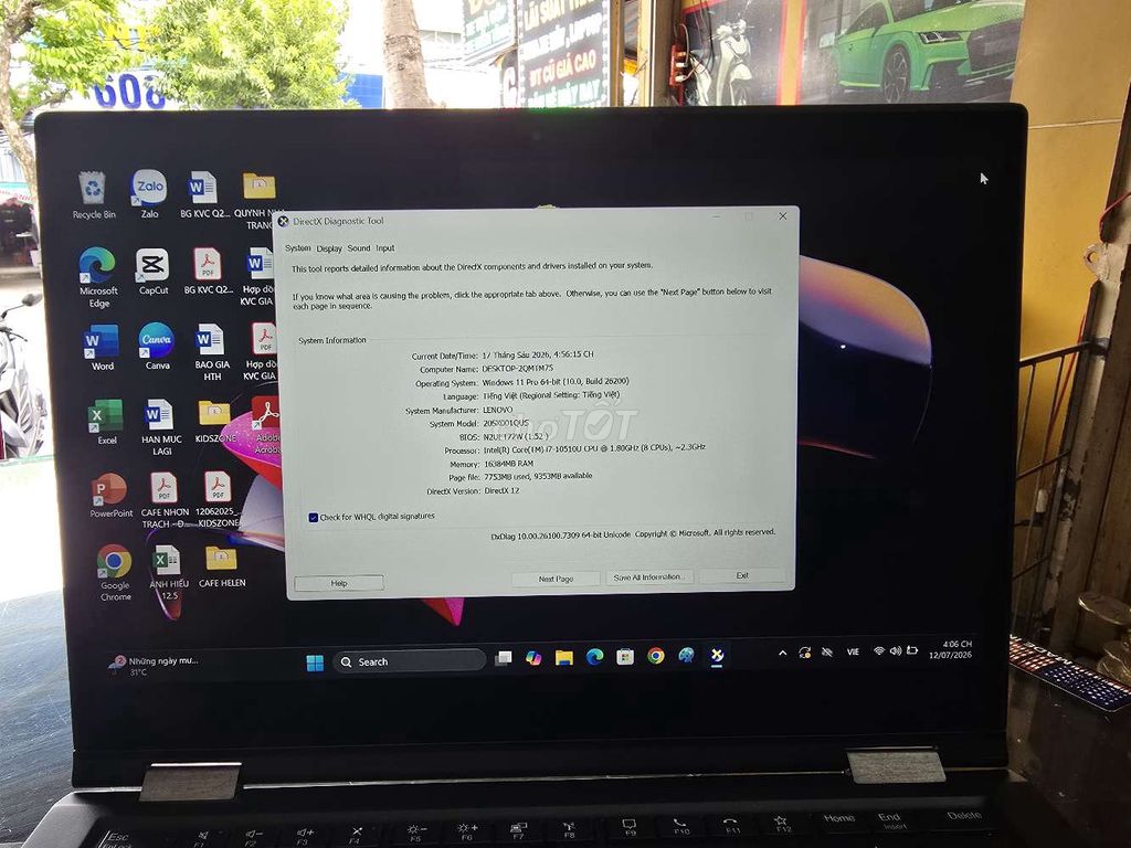 ThinkPad X13 Yoga Gen 1 i7-10510U 16gb/256G. Mua bán Laptop tại Huyện Hóc Môn Tp Hồ Chí Minh được đăng bởi Tín Phát hình 1