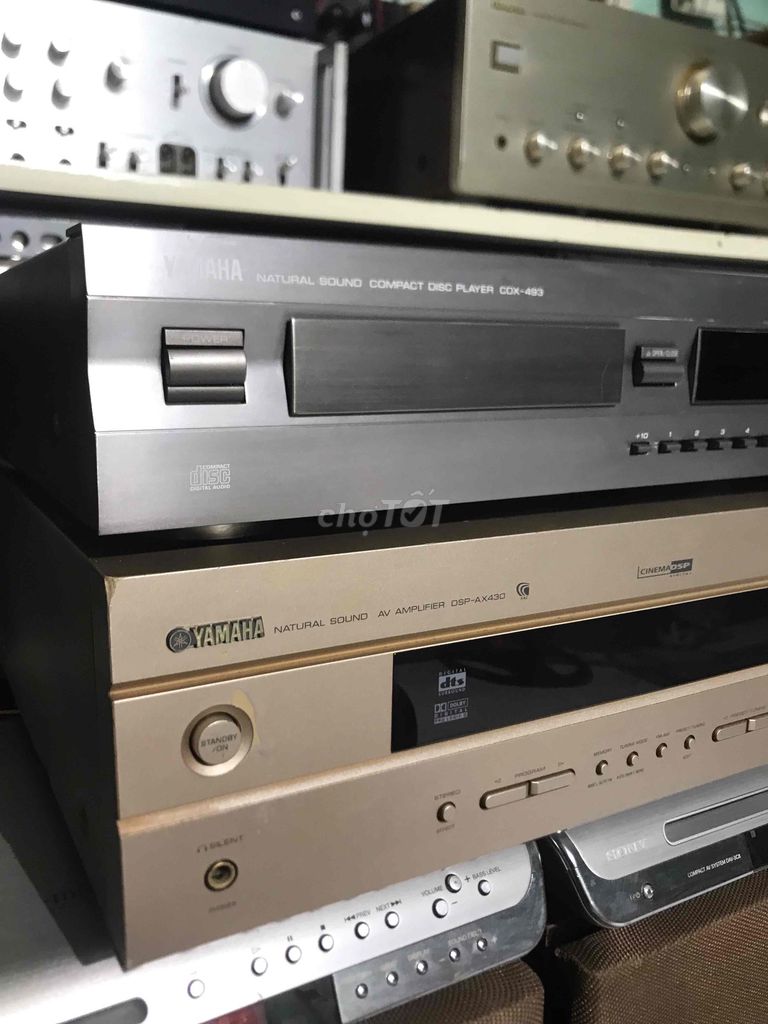 COMBO CD & AMPLY YAMAHA. Mua bán Tivi, Âm thanh tại Quận 5 Tp Hồ Chí Minh được đăng bởi LÂM CHỢ LỚN hình 1