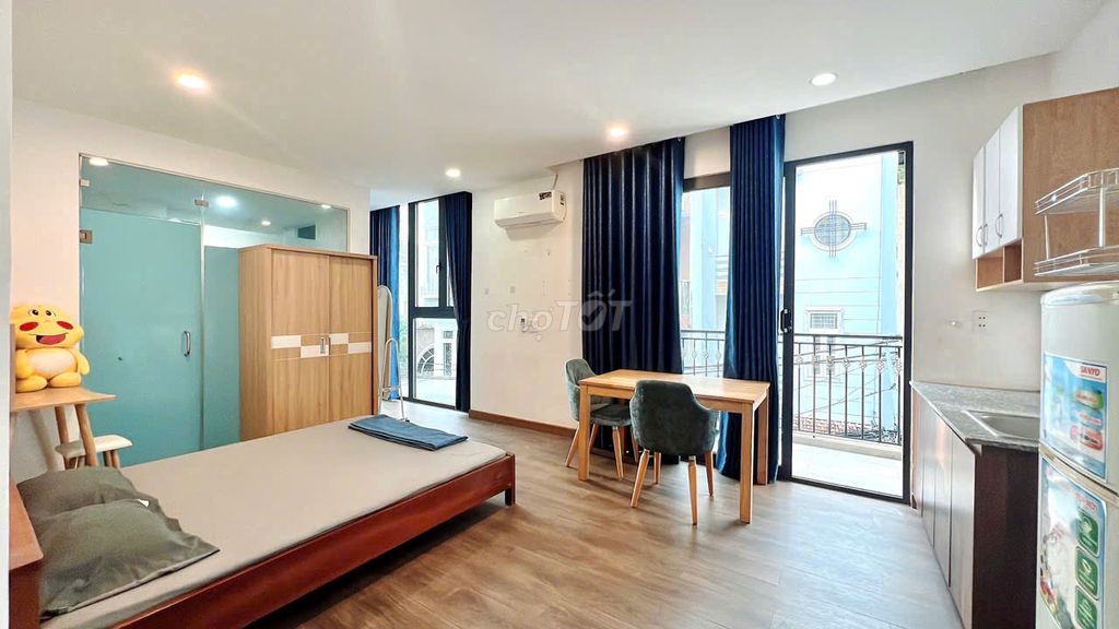 🏡STUDIO 1PN 40m2 - BANCOL - TÁCH BẾP- FULL NỘI THẤT- ĐOÀN THỊ ĐIỂM,PN🏡