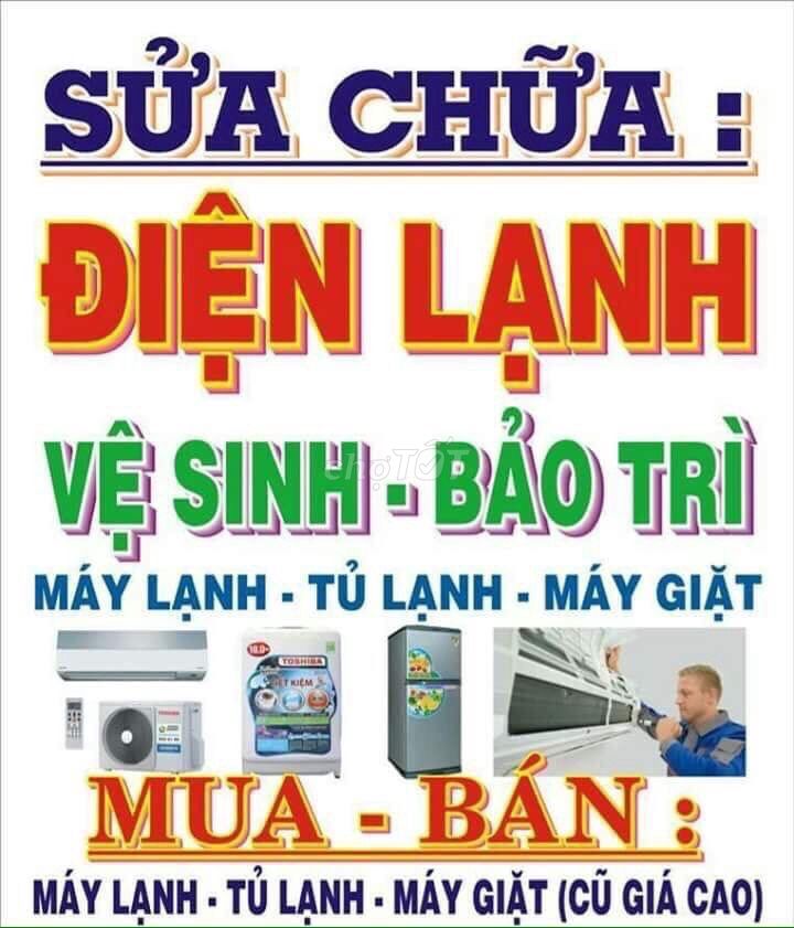 Cần tuyển 3 thợ điện lạnh và thợ phụ. Việc làm Thợ điện tại Quận Phú Nhuận Tp Hồ Chí Minh được đăng bởi Điện Máy Vinh Nguyễn hình 1