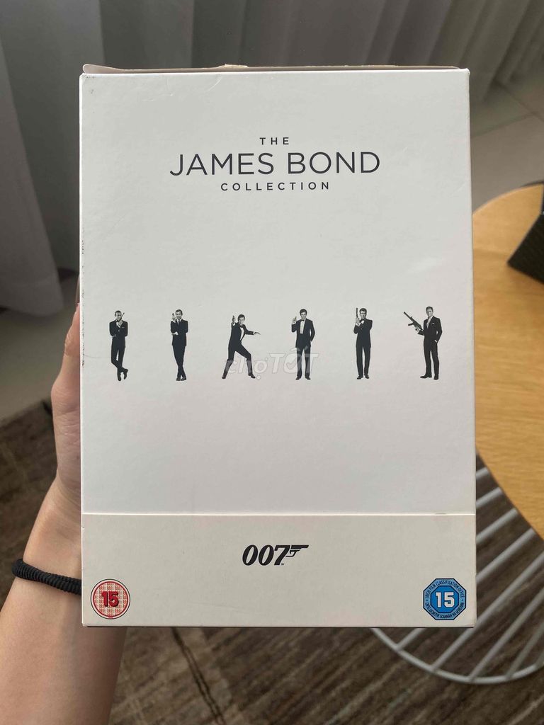 bộ 23 đĩa James Bond mới 100%