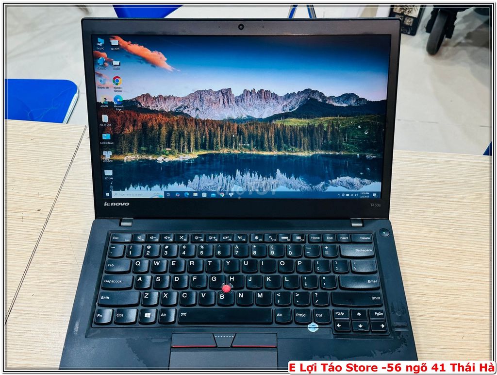 E pass lại LENOVO THINKPAD T450S I7 5600U 14 INCH