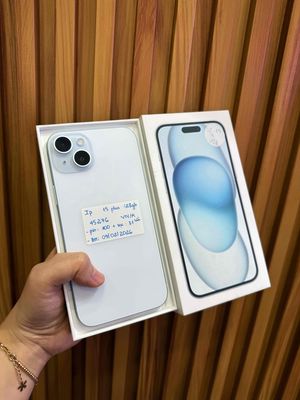 Iphone 15 plus 128gb VN like new bh 3/2026 TGDĐ