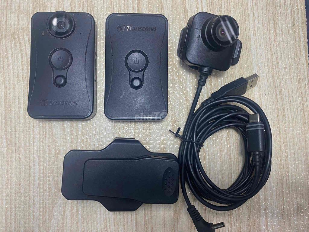 Máy quay an ninh Transcend DrivePro Body 20 Đen. Mua bán Máy ảnh, Máy quay tại Thành phố Trà Vinh Trà Vinh được đăng bởi Huỳnh Lê Tân hình 1