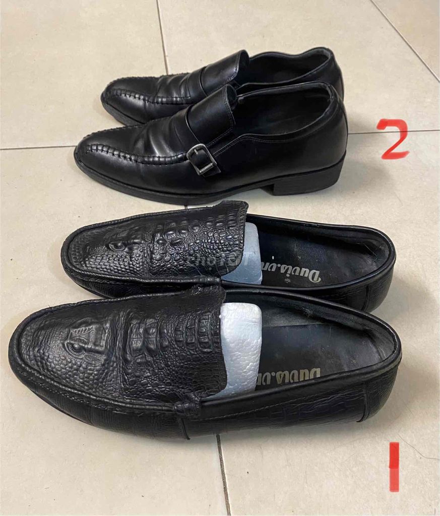 Giày da hiệu SD. Rolun, cùng size 41