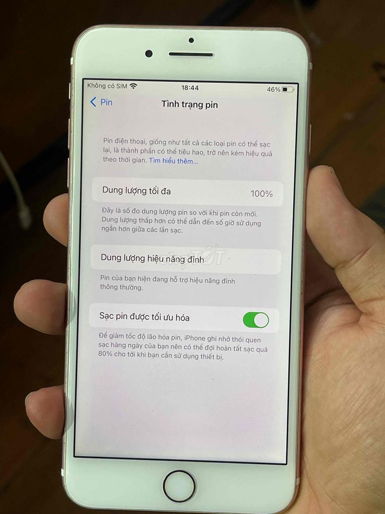 Apple iPhone 7 Plus Hồng Đã qua sử dụng. Mua bán Điện thoại tại Quận Bắc Từ Liêm Hà Nội được đăng bởi nguyễn quang anh hình 1
