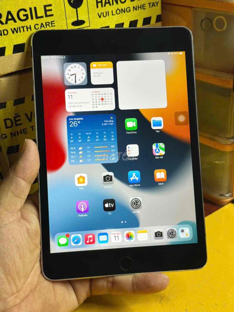 iPad Mini 4 128GB bản wifi (giá 1500k). Mua bán Máy tính bảng tại Quận Tân Bình Tp Hồ Chí Minh được đăng bởi Chuyên Bán Đồ 2hand hình 1