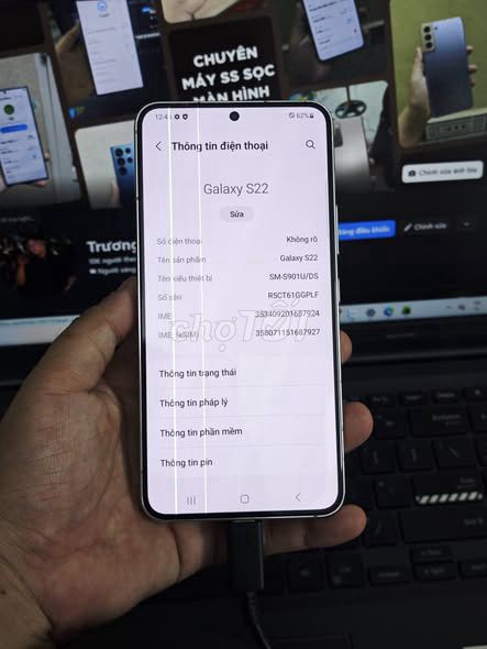 Samsung Galaxy S22 128GB Mỹ. Mua bán Điện thoại tại Quận 1 Tp Hồ Chí Minh được đăng bởi Hội Đồ Điện Tử hình 1