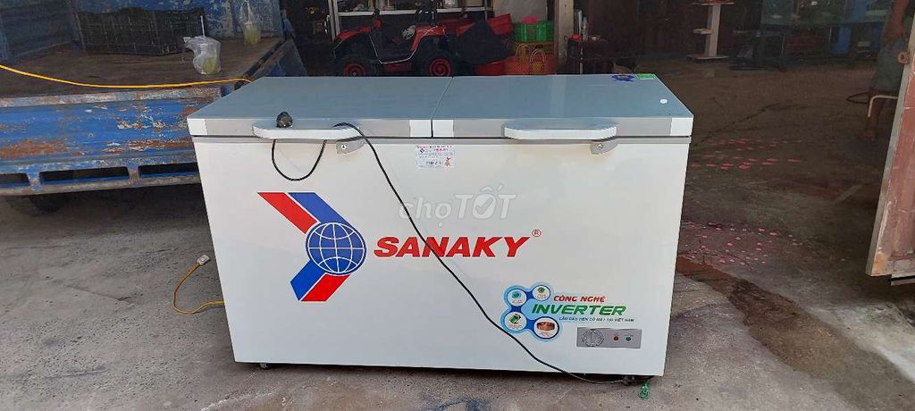 Tủ đông Sanaky VH-4099A4K 305L Trắng. Mua bán Tủ lạnh tại Thành phố Vĩnh Long Vĩnh Long được đăng bởi minh hình 1