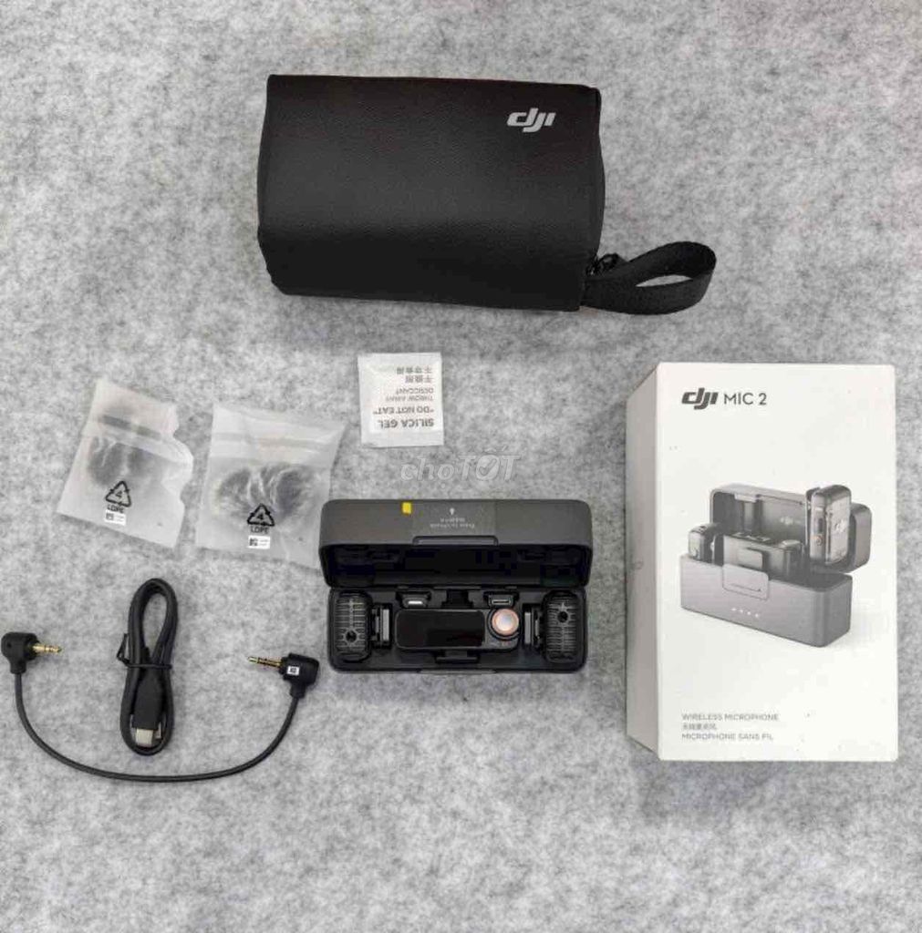 Microphone DJI Mic 2 Đen Mới. Mua bán Phụ kiện (Màn hình, Chuột...) tại Quận 11 Tp Hồ Chí Minh được đăng bởi Tui là Camphone nè hình 1