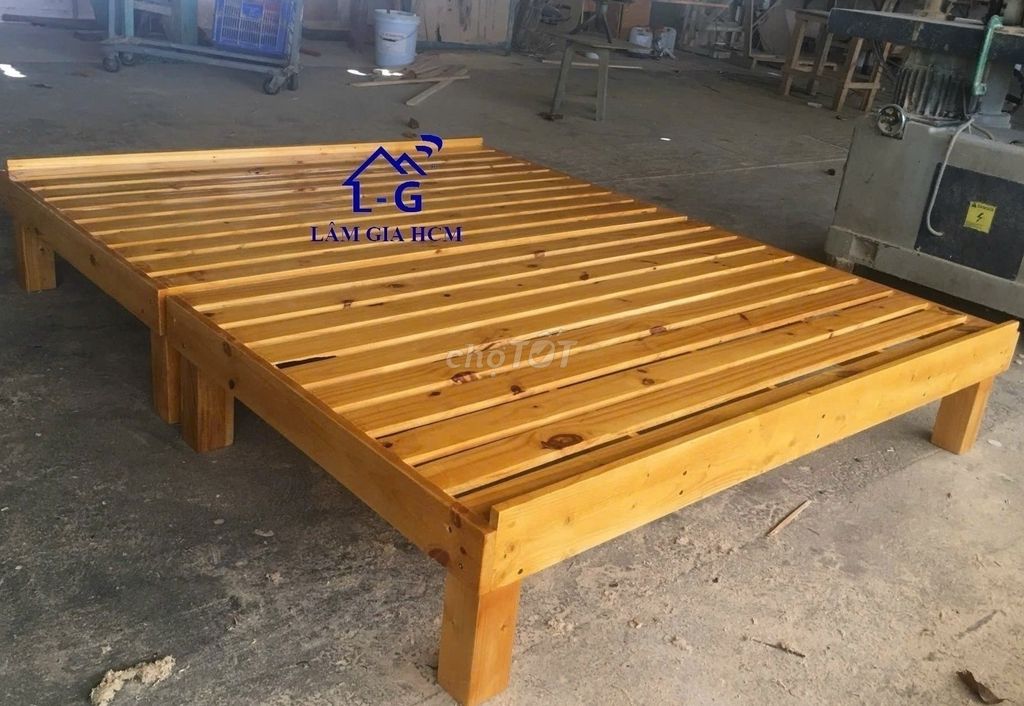 Pallet Cao Cấp_Giường Pallet_giường gỗ pallet