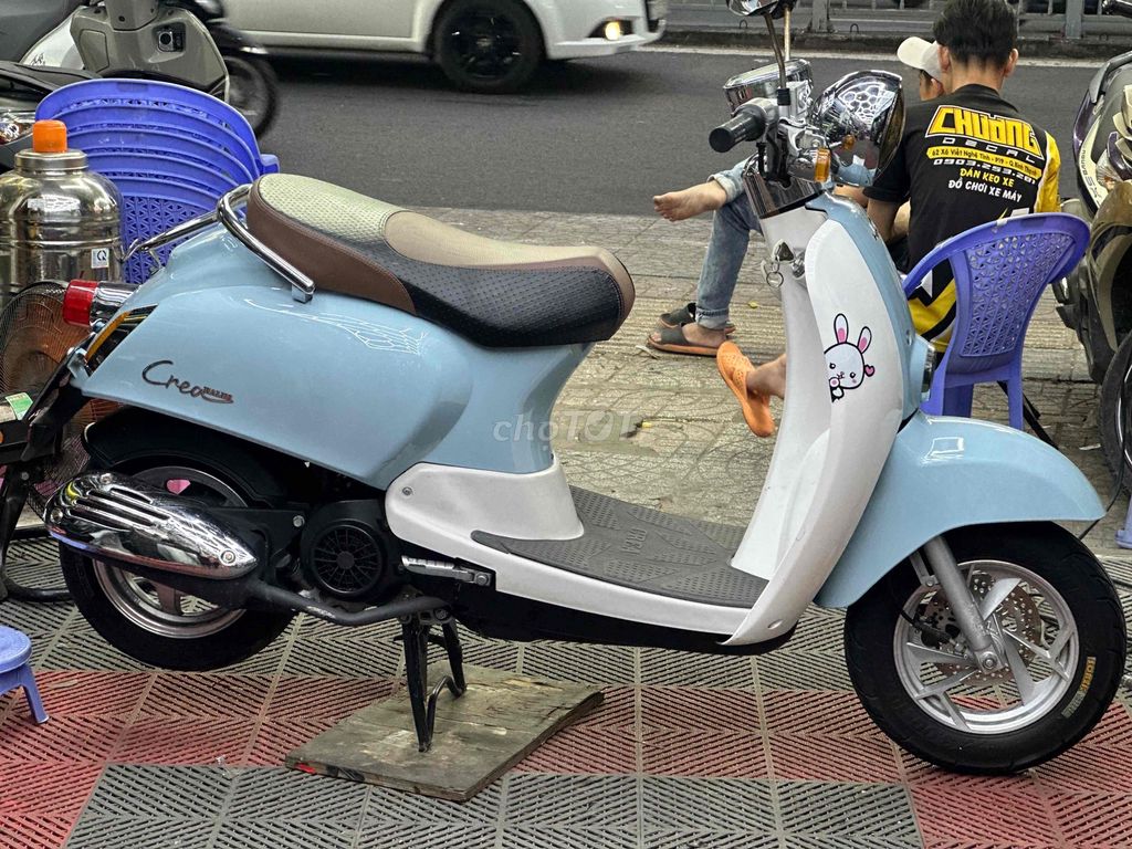 Halim Crea 50cc 2022 Xanh dương 7000 km. Mua bán Xe máy tại Quận Bình Thạnh Tp Hồ Chí Minh được đăng bởi Chương Decal hình 6