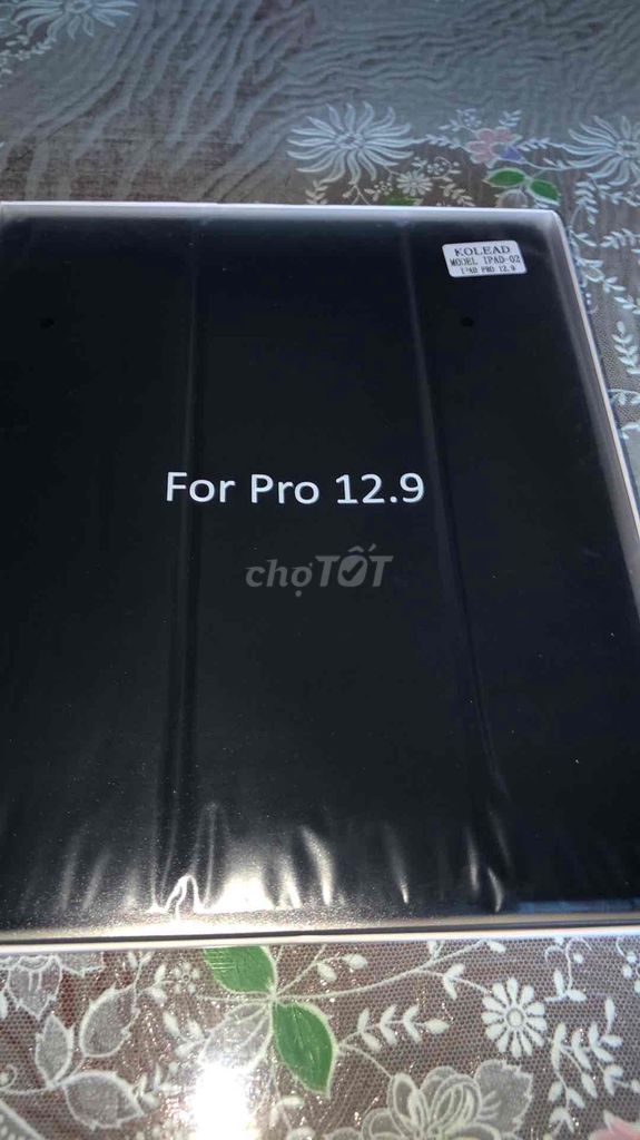 Bao da Kolead iPad Pro 12.9 Đen Mới. Mua bán Phụ kiện (Màn hình, Chuột...) tại Quận Bình Thạnh Tp Hồ Chí Minh được đăng bởi Dung hình 1