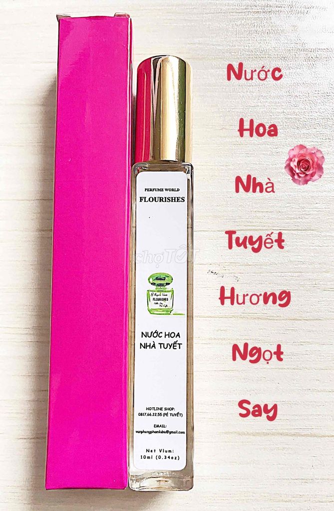 Nước Hoa Nữ thơm ngọt 10ml