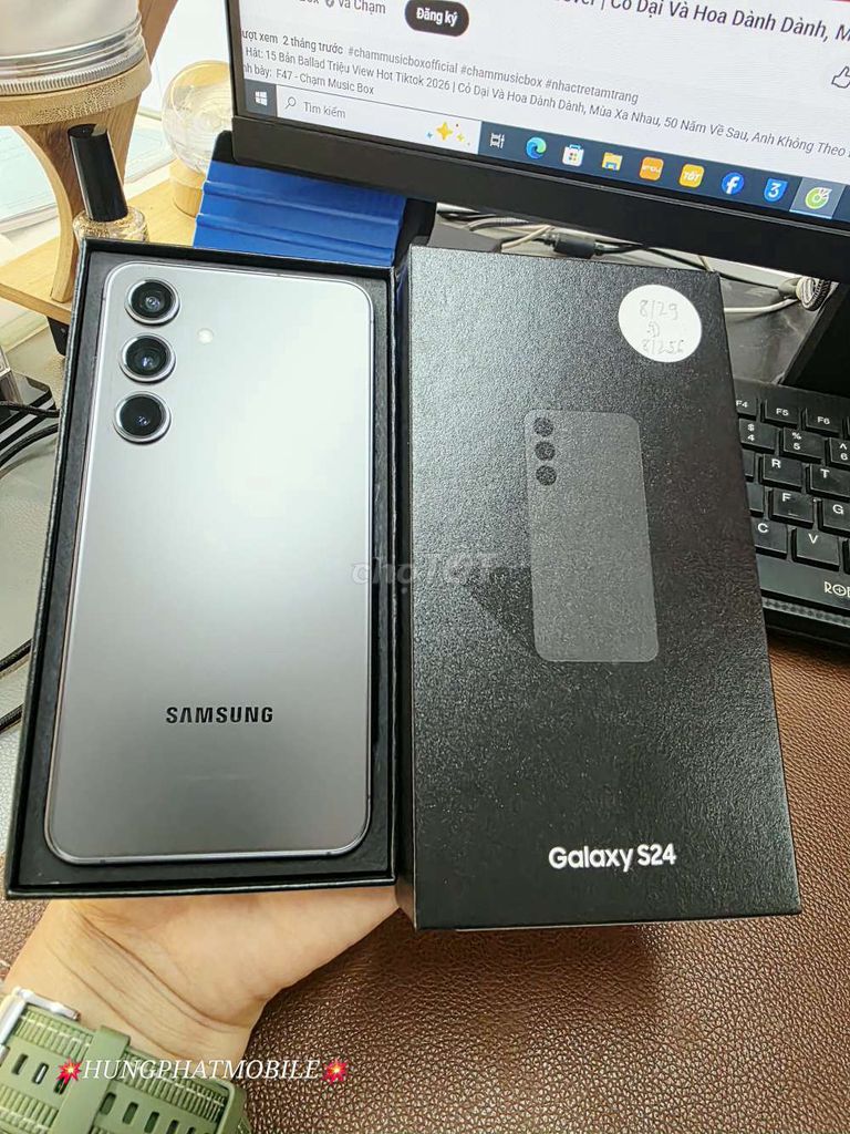 S24-5G BẢN CTY SSVN 2 SIM FULBOX ZIN ÁP ĐẸP 99%.. Mua bán Điện thoại tại Quận Đống Đa Hà Nội được đăng bởi HƯNG PHÁT Mobile hình 1
