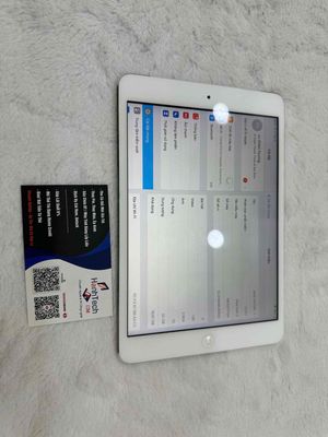 Ipad Mini 2 32GB 4G bạc Zin All đẹp - Bypass. Mua bán Máy tính bảng tại Quận 3 Tp Hồ Chí Minh được đăng bởi Hạnh Tech
