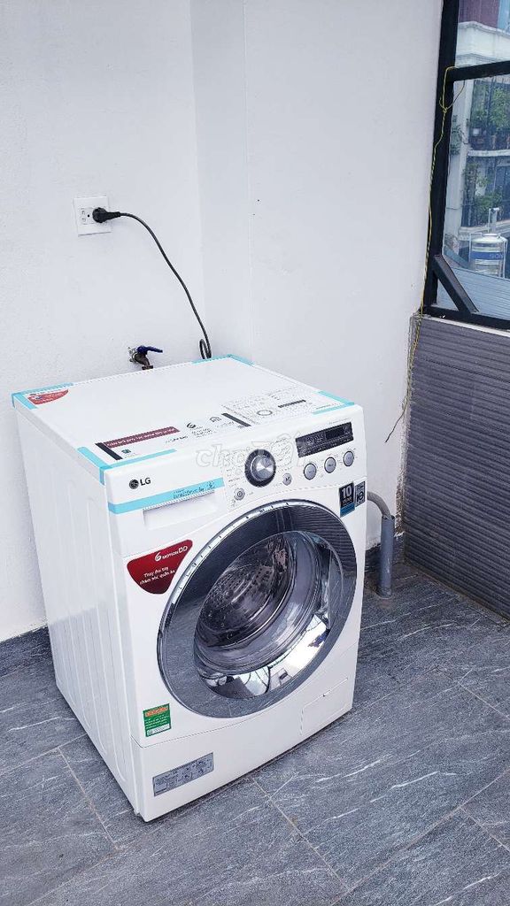 Máy giặt LG Inverter DD Trắng. Mua bán Máy giặt tại Huyện Gia Lâm Hà Nội được đăng bởi CHUYÊN CÁC LOẠI MÁY GIẶT hình 1