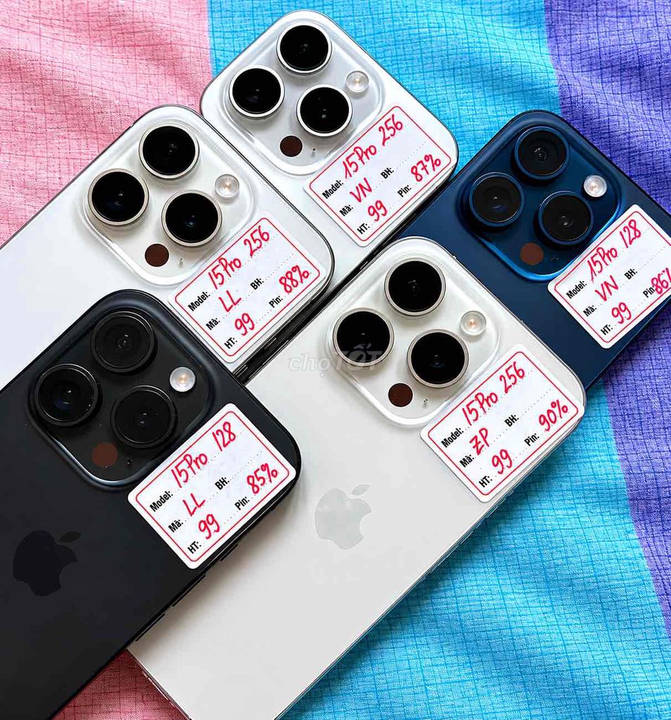 Apple iPhone 15 Pro 128GB/256GB Zin 100%.. Mua bán Điện thoại tại Quận Đống Đa Hà Nội được đăng bởi Quý Hoàng hình 1
