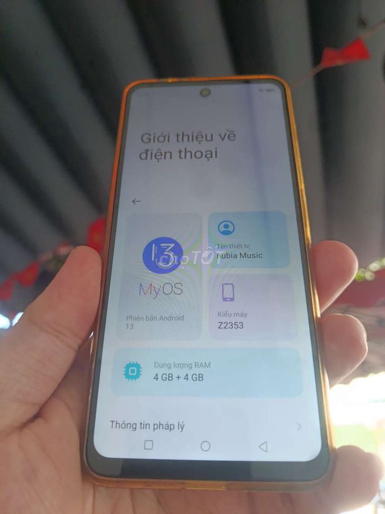 Nubia Music NFC Ram 4/128 màn 90Hz pin 5000 rẻ êm. Mua bán Điện thoại tại Quận 11 Tp Hồ Chí Minh được đăng bởi Vũ hình 1