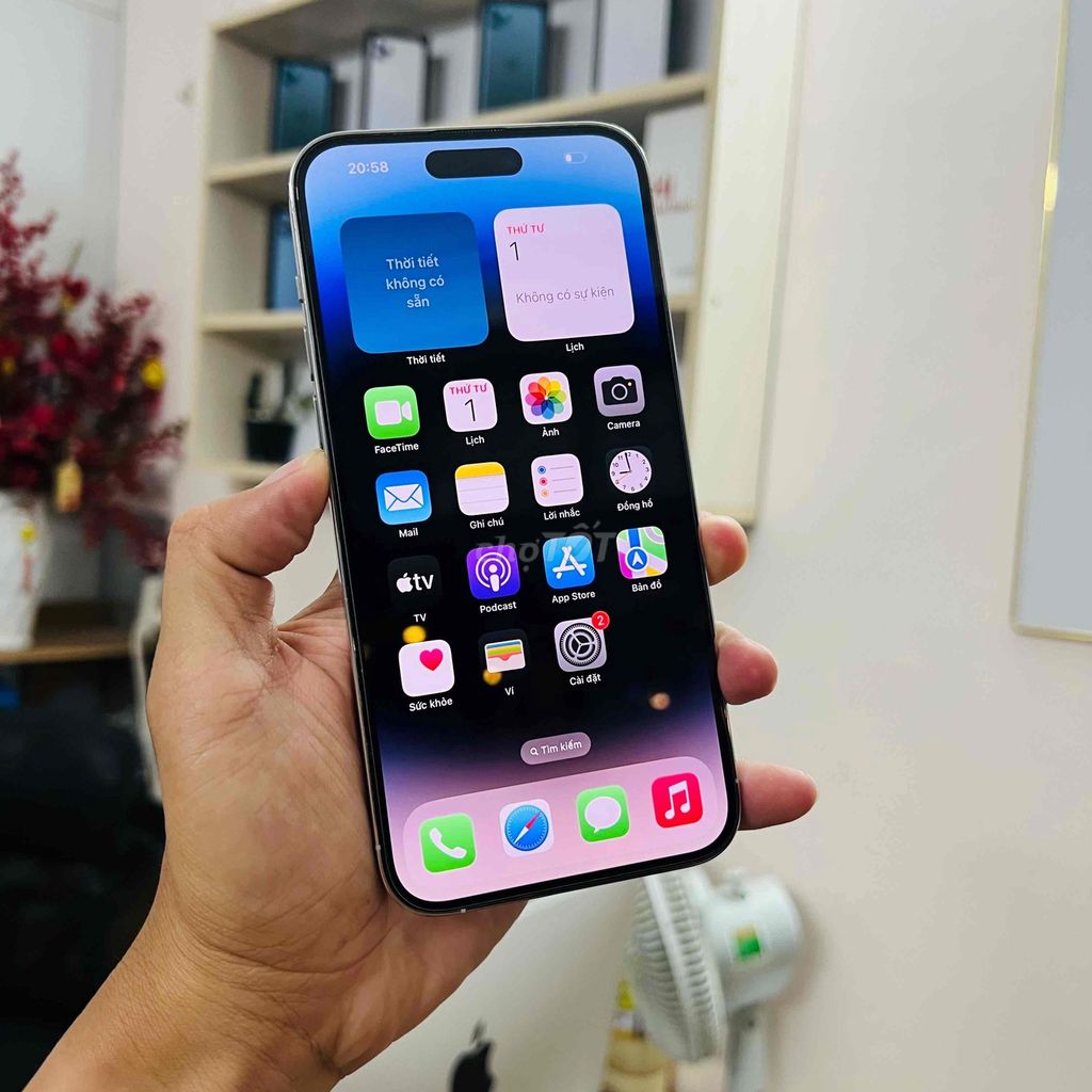 Apple iPhone 14 Pro Max 128GB Bạc Mỹ LL 2 esim 99%. Mua bán Điện thoại tại Quận Ninh Kiều Cần Thơ được đăng bởi Trường Mobile hình 1