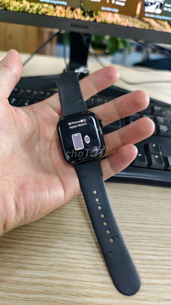 Apple Watch Series 10 Đen 42mm. Mua bán Thiết bị đeo thông minh tại Quận Tây Hồ Hà Nội được đăng bởi Trần Đức Hòa hình 1