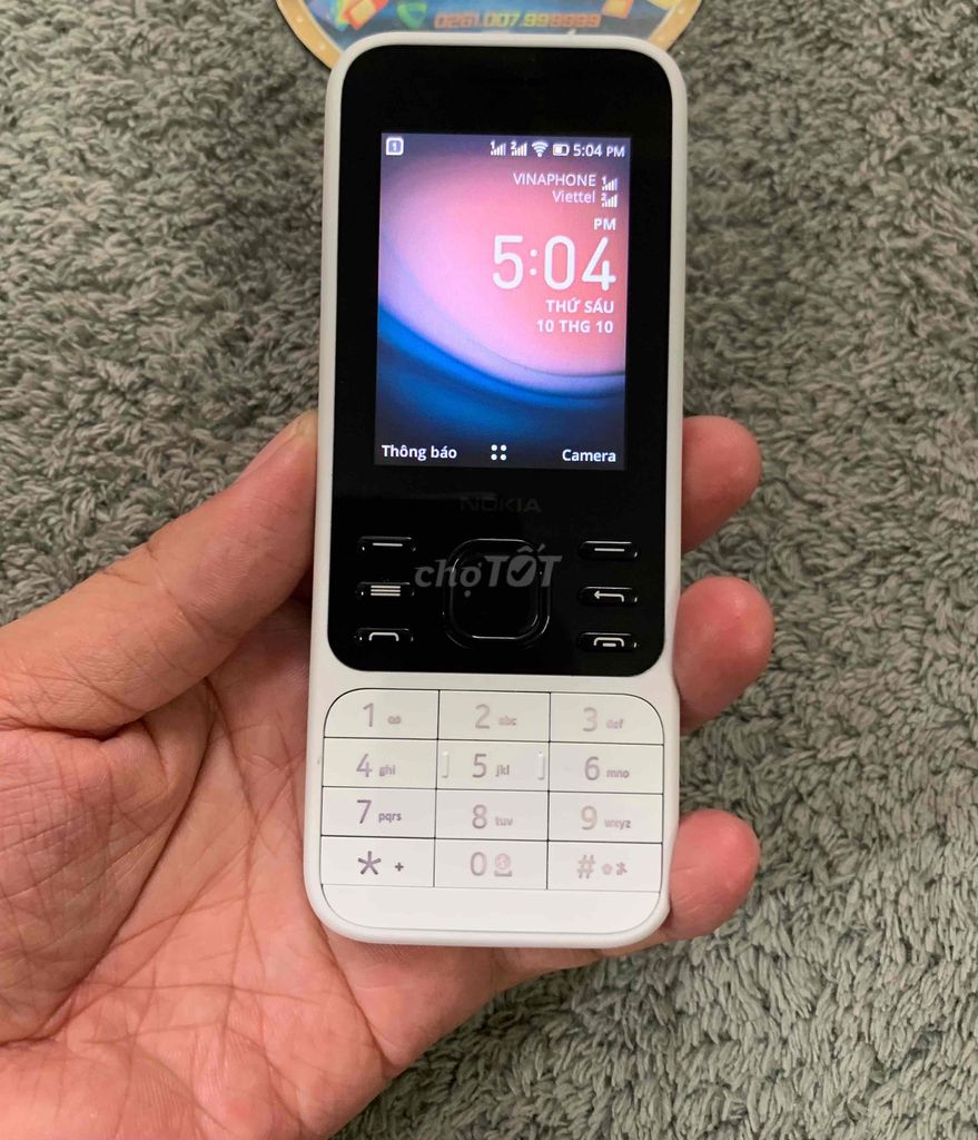 6300 Trắng 4G Wifi,phát Wifi,99% chính hãng FPT. Mua bán Điện thoại tại Quận Bình Thạnh Tp Hồ Chí Minh được đăng bởi Trùm Nokia Cổ SG hình 1