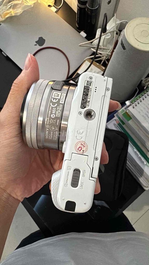 Máy ảnh Sony Nex3N Trắng. Mua bán Máy ảnh, Máy quay tại Quận Hoàng Mai Hà Nội được đăng bởi Phan Công hình 1