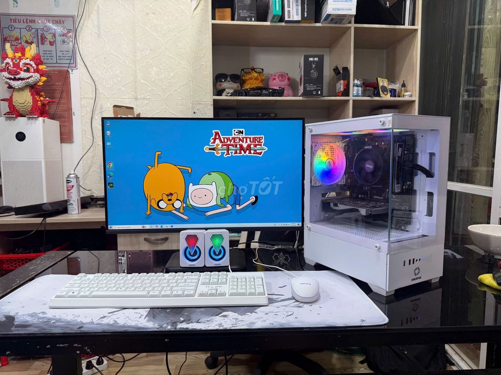 PC (R5-2400G/ 16GB/ SSD 128GB/ GTX 1050/ 24"FHD).. Mua bán Máy tính để bàn tại Thành phố Thủ Dầu Một Bình Dương được đăng bởi LAPTOP HUỲNH PHÁT hình 1