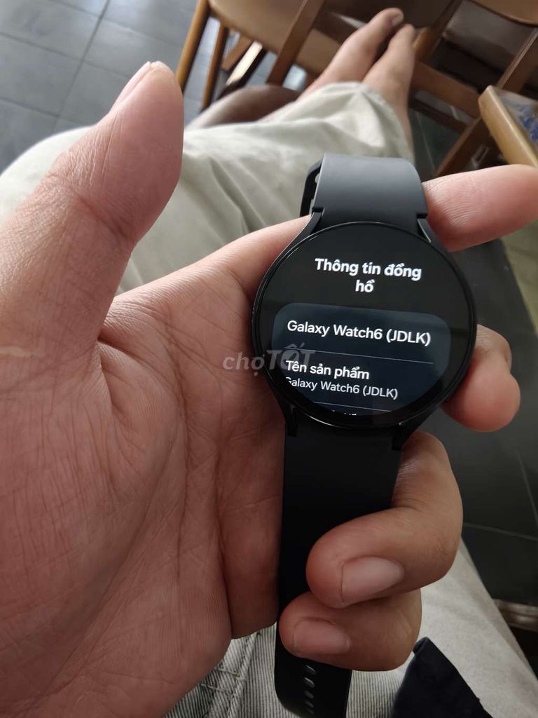 Samsung Galaxy Watch 6 Đen 44mm. Mua bán Thiết bị đeo thông minh tại Thành phố Biên Hòa Đồng Nai được đăng bởi Huynh Bao hình 1