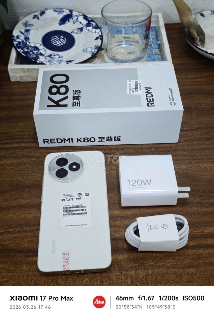 Redmi K80 Ultra 12/256 vàng Fullbox có ship COD. Mua bán Điện thoại tại Quận Hoàng Mai Hà Nội được đăng bởi Trần Ngọc Hiếu hình 1