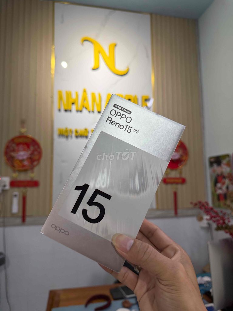 OPPO Reno 15 5G Xanh 8GB/256GB LƯỚT KENG. Mua bán Điện thoại tại Thành phố Cà Mau Cà Mau được đăng bởi NHAN APPLE hình 1