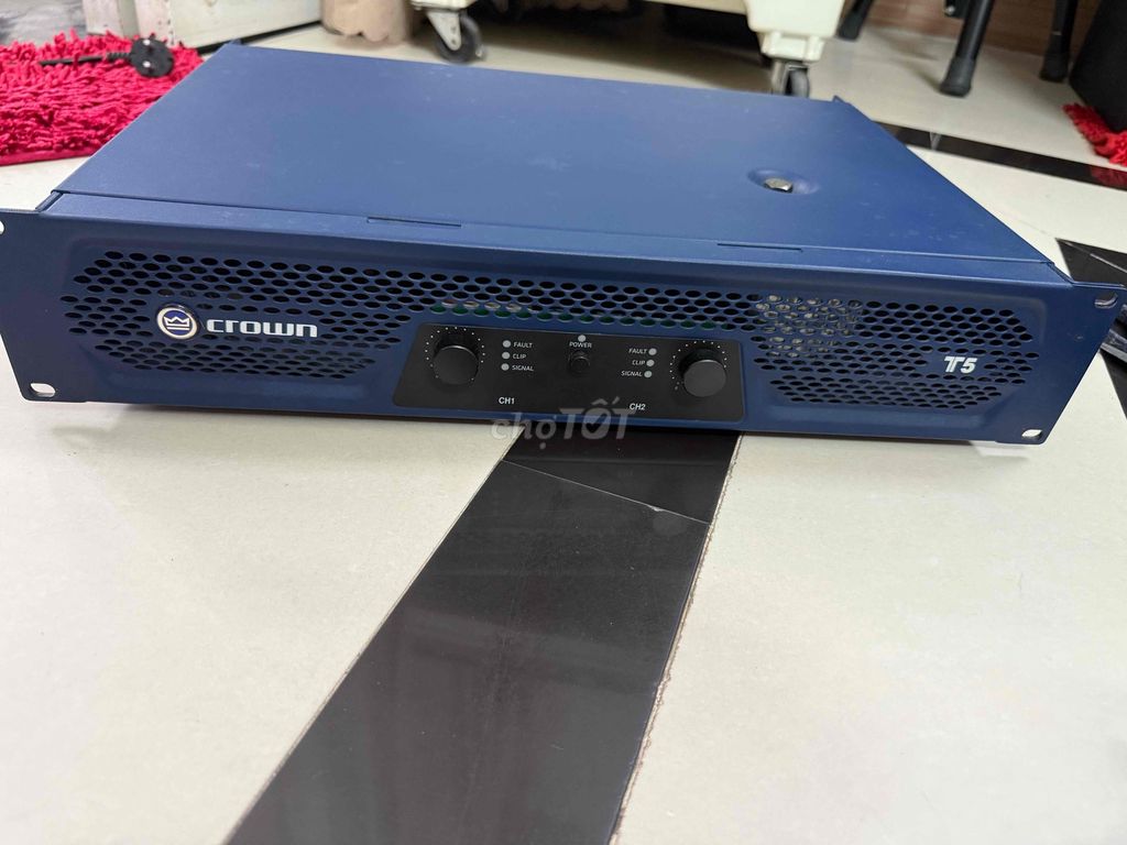 Main công suất CROWN-T5 2 kênh 600W. Mua bán Tivi, Âm thanh tại Quận 7 Tp Hồ Chí Minh được đăng bởi MR LÊ hình 1