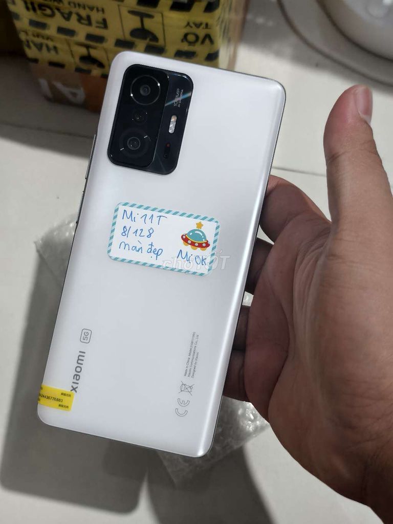 Xiaomi 11T 128GB Trắng. Mua bán Điện thoại tại Huyện Mang Thít Vĩnh Long được đăng bởi Trí Nguyên hình 1