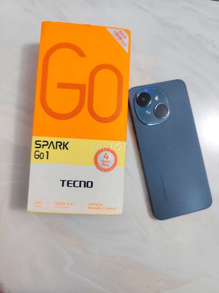 Tecno Spark Go 1 Xám 64GB. Mua bán Điện thoại tại Quận Tân Phú Tp Hồ Chí Minh được đăng bởi Hữu Lộc hình 1