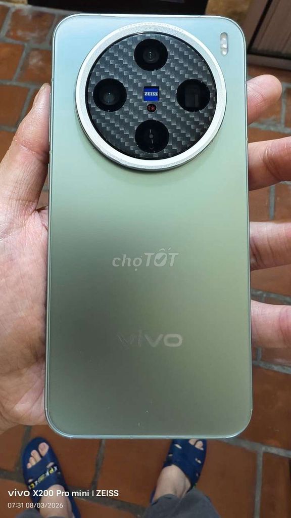 Vivo X200 Pro mini 256GB Xanh Full Box. Mua bán Điện thoại tại Quận Ba Đình Hà Nội được đăng bởi Trường Giang hình 1