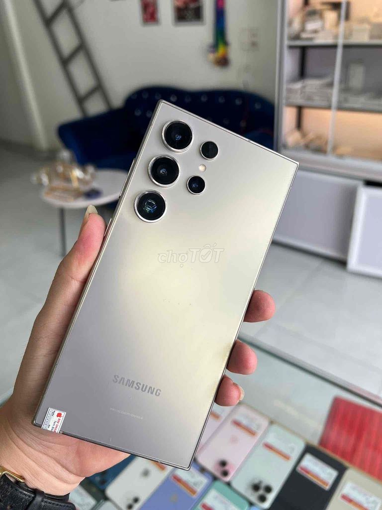 Samsung S24 Ultra 256GB Bạc Like New. Mua bán Điện thoại tại Huyện Chư Păh Gia Lai được đăng bởi BIN SMARTPHONE  KON TUM hình 1