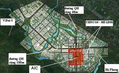 Cần bán ô đất số 37 LK5 KĐT Cienco5 mê linh